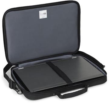 Base XX by Dicota Clamshell laptoptas voor laptops tot 15,6 inch zwart