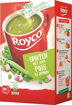 Soep Royco Minute Soup classic erwten met ham (25)