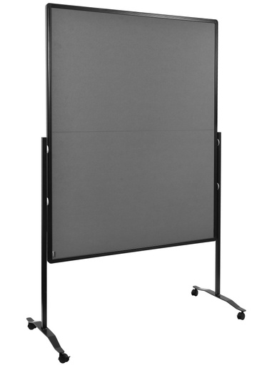 [LM-205510] Legamaster PREMIUM PLUS mobiel inklapbaar workshopbord (grijs)