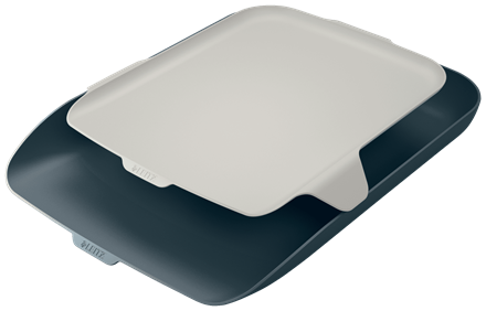 [ESS-52590089] Brievenbak Leitz Cosy PS A4 met desk organiser (fluweel grijs)