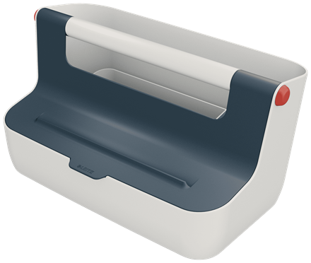 [ESS-61250089] Draagbare opbergdoos Leitz Cosy (fluweel grijs)