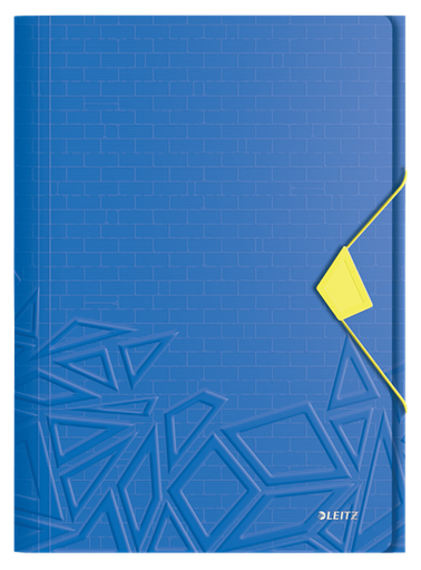 [ESS-46490032] Elastomap Leitz Urban Chic PP A4 (blauw)