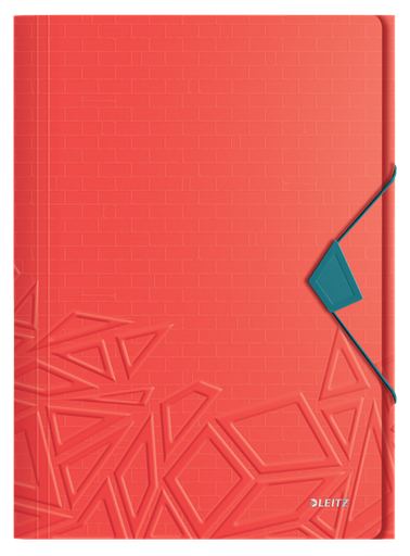 [ESS-46490020] Elastomap Leitz Urban Chic PP A4 (rood)