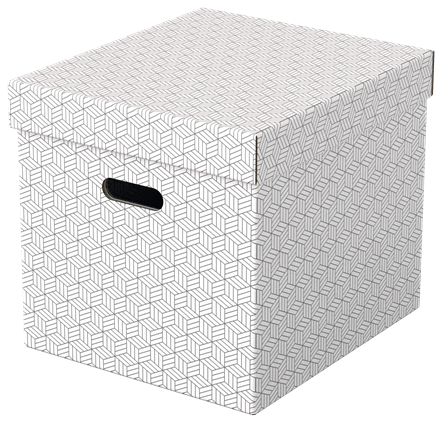 [ESS-628288] Esselte Home opbergkubus karton (wit)