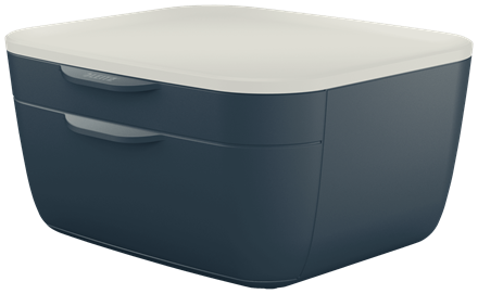 [ESS-53570089] Ladenblok Leitz Cosy 2 laden (fluweel grijs)