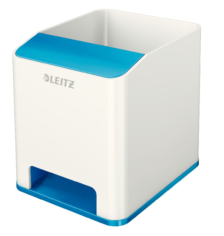 [ESS-53631036] Pennenhouder Leitz WOW Duo PS metallic (wit/blauw)