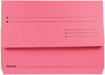 [ESS-15842] Pocket file Esselte Manilla karton folio 275g (25) (rood)