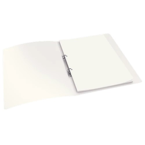 [ESS-10915] Ringmap Esselte PP A4 2 O-ringen 16 mm rug 2.5 cm (wit transparant)