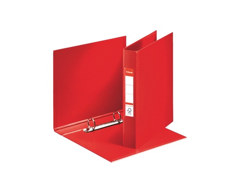 [ESS-47683] Ringmap Esselte Vivida PP A5 2 O-ringen 25 mm rug 42mm (rood)