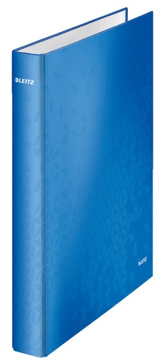 [ESS-42410036] Ringmap Leitz WOW karton A4 maxi 2 D-ringen 25mm rug 40mm metallic (blauw)