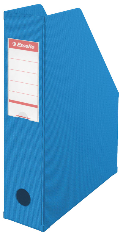 [ESS-56005] Tijdschriftencassette Esselte Vivida PVC A4 70 mm (blauw)