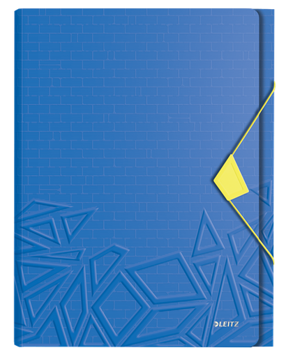 [ESS-39970032] Voorordner Leitz Urban Chic PP A4 5-vaks (blauw)