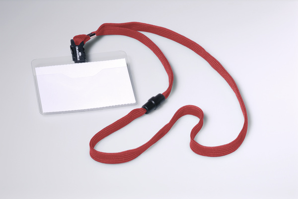 Badge Durable 60x90mm met textielband (10)