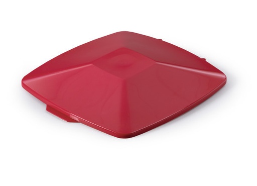 [DUR-1801621080] Deksel Durable Durabin LID Square 40 voor vuilnisbak 40L (rood)