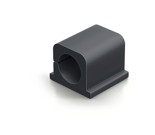 [DUR-504337] Kabelbinder Durable Cavoline Clip Pro 2 25x25x20 mm voor 1 netsnoer en 1 kabel (4) (grafiet)