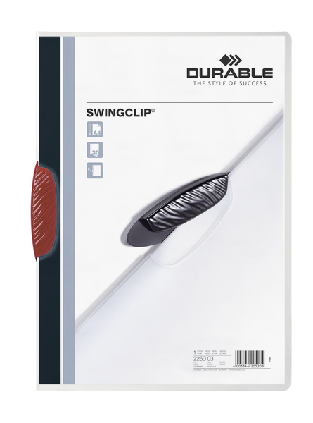 Klemmap Durable Swingclip 30 PP A4 30vel