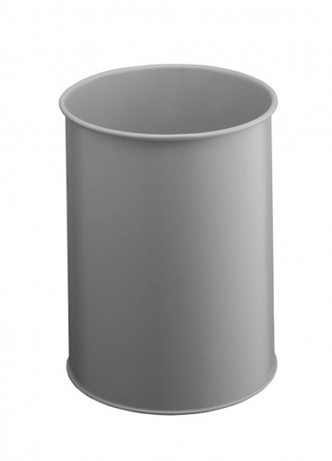 [DUR-330110] Papiermand Durable Metal Round 15L (grijs)