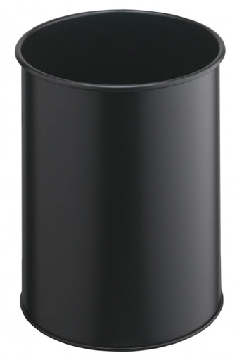 [DUR-330101] Papiermand Durable Metal Round 15L (zwart)