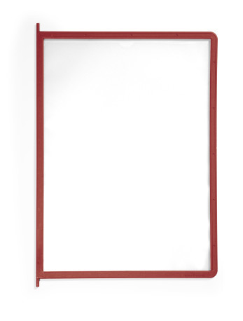 [DUR-558203] Zichtpaneel Durable Sherpa Pin A4 (rood)