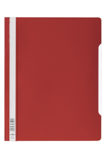 [DUR-257003] Snelhechtmap Durable PVC A4 maxi (50) (rood)