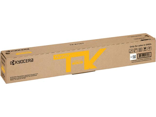 Toner Kyocera TK Color Laser 8115Y 6.000 pag.