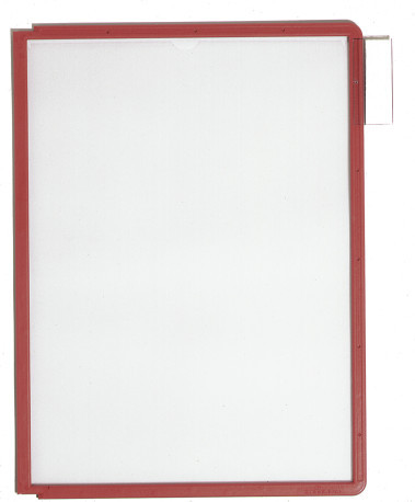 [DUR-560603] Zichtpaneel Durable Sherpa Panel A4 (rood)