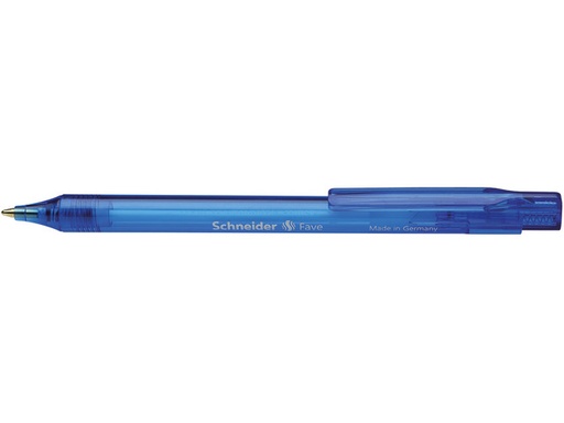 [SCH-130403] Balpen Schneider Fave medium (blauw)