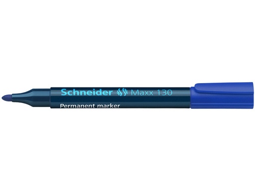 [SCH-113003] Permanent marker Schneider Maxx 130 rond 1-3 mm (blauw)