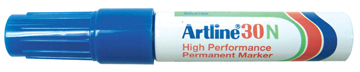 Permanent marker Artline 30 beitelpunt 2-5 mm