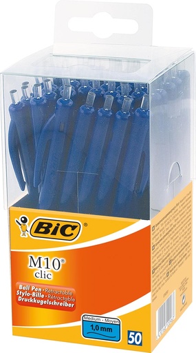 [TIM-8753991] Balpen M10 Clic Original (50) (blauw)