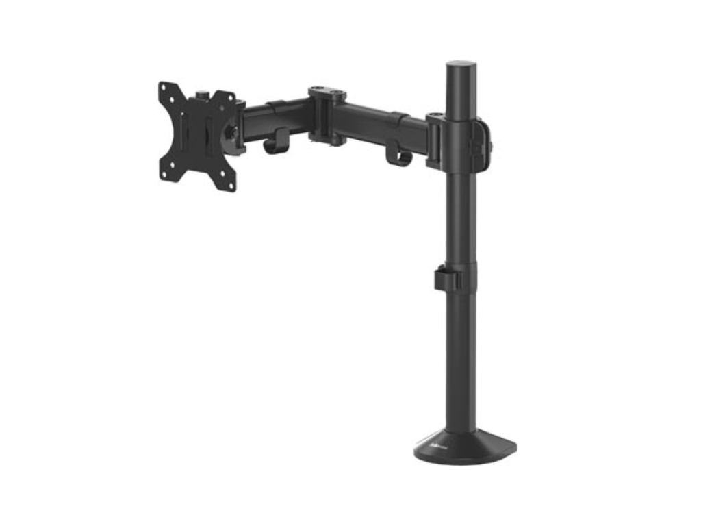 Enkelvoudige monitorarm Fellowes Reflex zwart