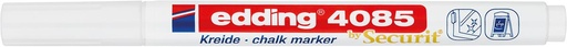 [TIM-4408549] Krijtmarker Edding 4085 ronde punt 1-2 mm (wit)