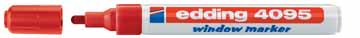 Krijtmarker Edding 4095 ronde punt 2-3 mm