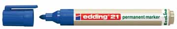 Permanent marker Edding 21 EcoLine ronde punt 1.5-3 mm