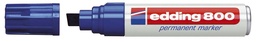 [TIM-800B] Permanent marker Edding 800 beitelpunt 4-12 mm (blauw)