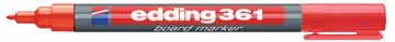 Whiteboardmarker Edding 361 ronde punt 1 mm
