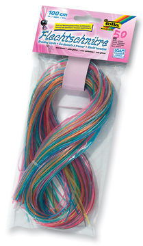 Scoubidou Folia 1,8mmx1m assorti (50)