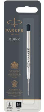 [TIM-1950344] Gelvulling Parker Quink voor balpen medium blister (zwart)