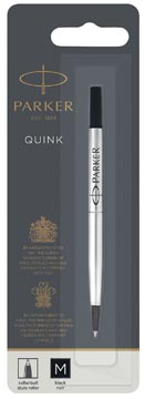 [TIM-1950323] Vulling Parker Quink voor roller medium blister (zwart)