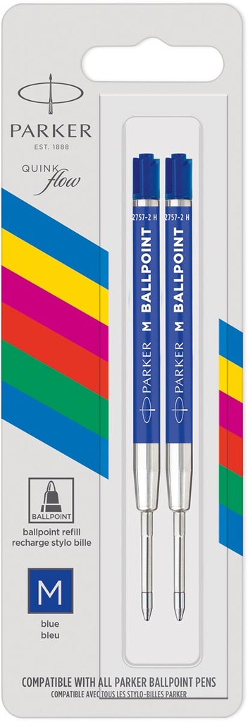 Vulling voor balpen Parker Eco medium (2)