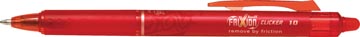 [5551185] Balpen Pilot FriXion Ball Clicker 1.0 (rood)