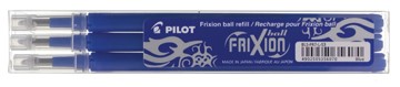 [TIM-5356070] Vulling Pilot voor gelroller FriXion Ball (Clicker) medium 3 stuks (blauw)