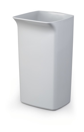 [DUR-1800798050] Vuilnisbak Durable Durabin Square 40L (grijs)