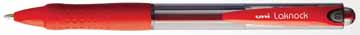 Balpen Uni-ball Laknock punt 1 mm schrijfbreedte 0.4 mm RT