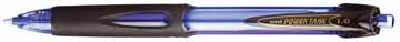 [TIM-SN220B] Balpen Uni-ball Power Tank punt 1.0 mm schrijfbreedte 0.4 mm RT (blauw)