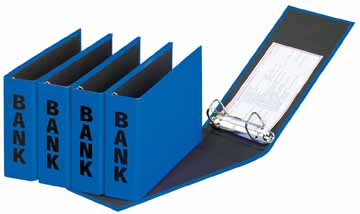 Bankringmap Pagna PP A6 2 ringen rug 50mm