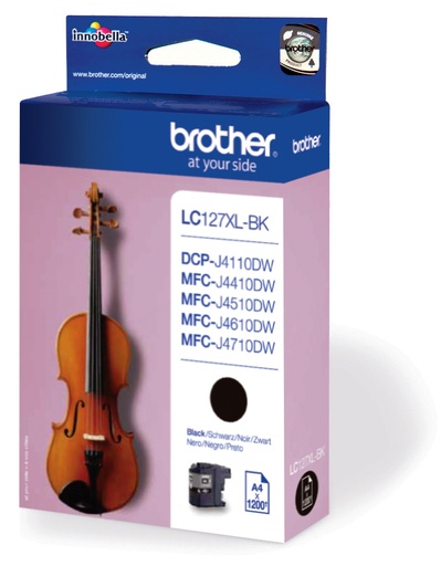 [BRO-LC127XLBK] Cartridge Brother Inkjet LC127XL (BK (black))