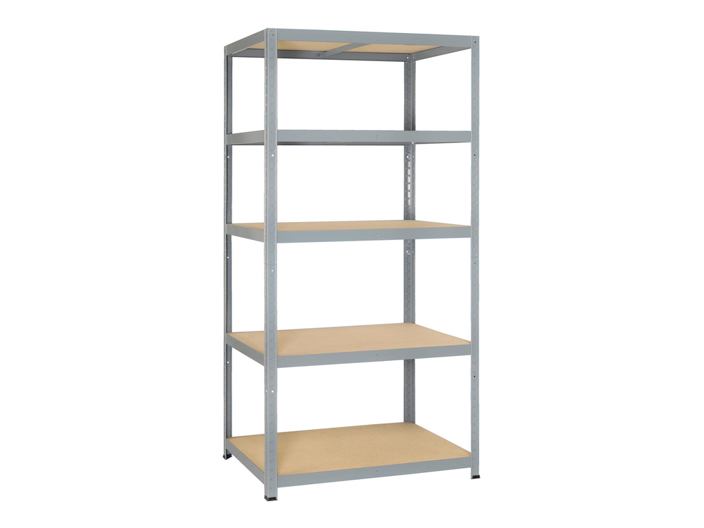 Rek Avasco Strong 265 metaal gegalvaniseerd 176x90x60cm met 5 legborden