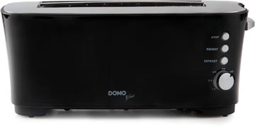 Broodrooster Domo B-Smart voor 4 sneden brood zwart