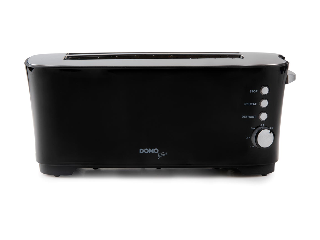 Broodrooster Domo B-Smart voor 4 sneden brood zwart